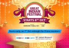 Amazon Great Indian Festival Sale 2023 Starts October 8, Top Deals, Discounts and More