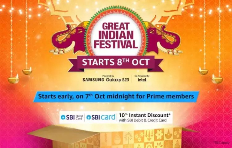 Amazon Great Indian Festival Sale 2023 Starts October 8, Top Deals, Discounts and More